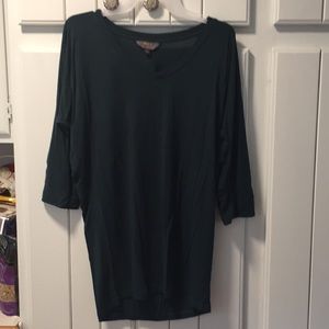Dark Green Tunic Top